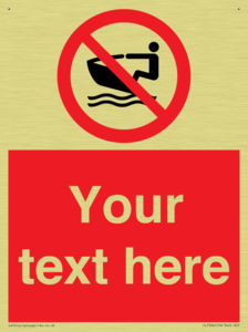 Custom No personal water craft